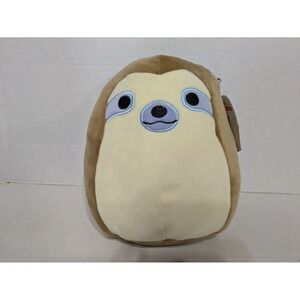 Kellytoy Squishmallows Simon the Sloth 8 Inch Brown Plush SQ17-002S 2018 NWT